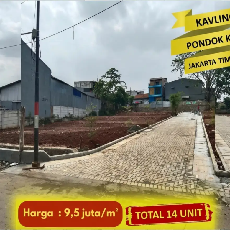 dijual tanah kavling shm pondok kopi jakarta timur